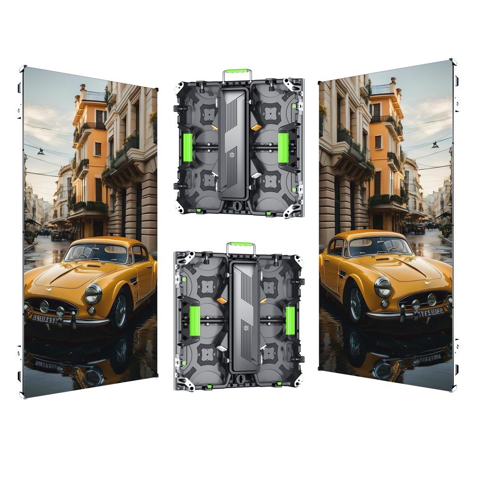 Exquisite Indoor Rental LED Screen - 500mm * 500mm, with Convenient Front and Rear Maintenance, Creating Diverse Display Spaces (Price for reference)