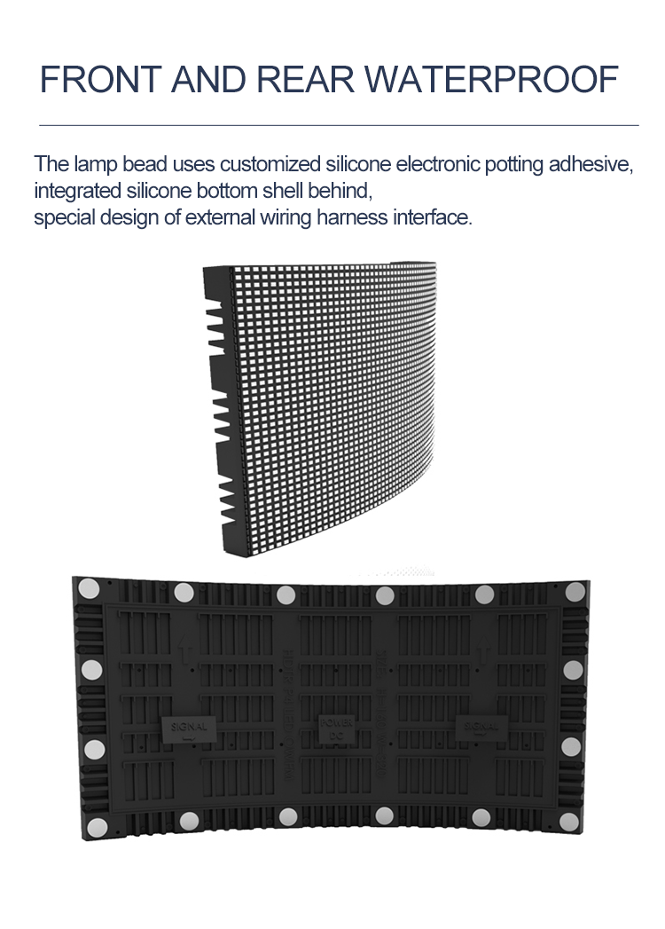 Indoor Flexible Screen - 960mm * 960mm Sheet Metal Cabinet Full-color Screen, Creating Dynamic Indoor Special-shaped Displays (Prices for Special Shapes Calculated Based on the Actual Design) - Image 6