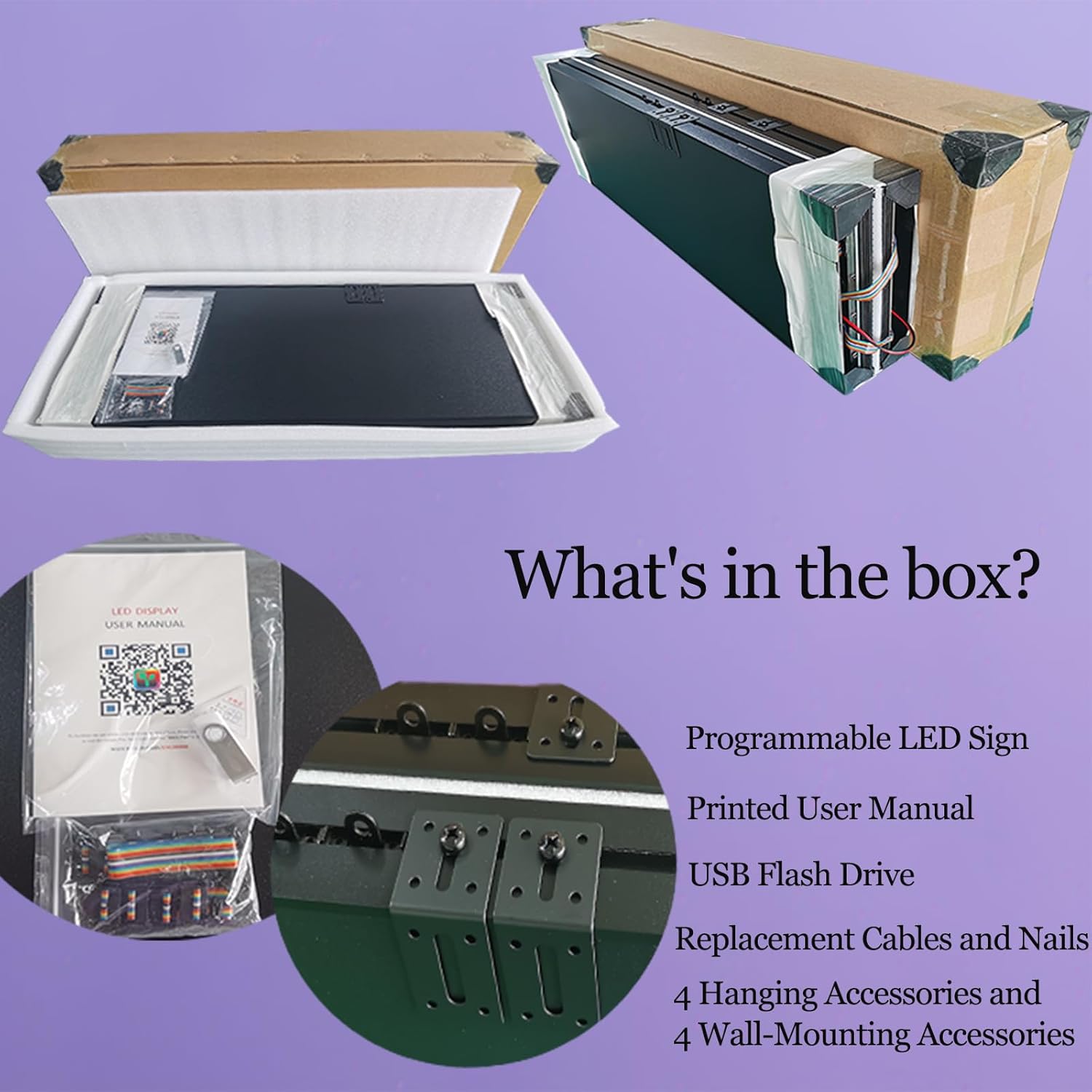 Outdoor P10 LED Scrolling Programmable Sign, Bright High Visibility Digital Led Signage Displays, Message Signs for Business, Restaurant, Window Shop - Image 13