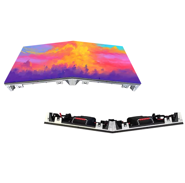 Outdoor Curved Rental LED Screen - 500mm * 500mm, Create a Unique Visual Experience (Price for reference)