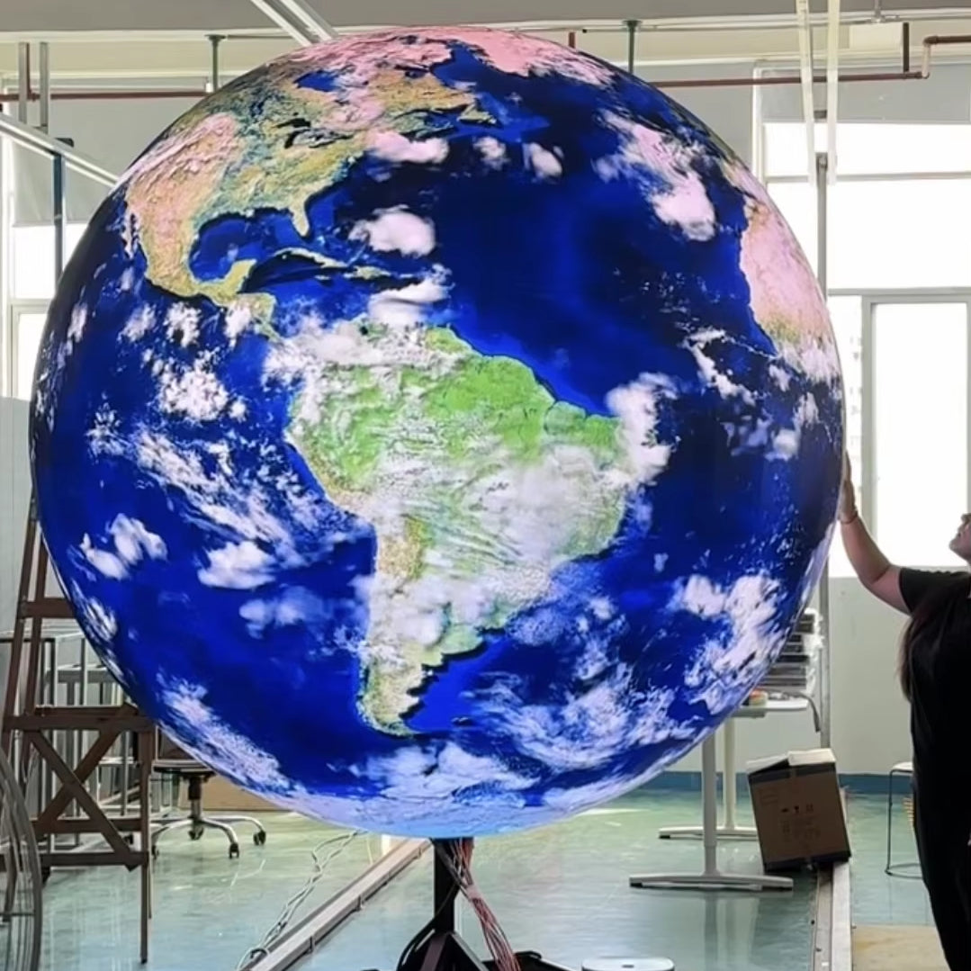 Outdoor Spherical Screen, Illuminating Outdoor Spaces and Creating a Visual Feast (Price for reference)